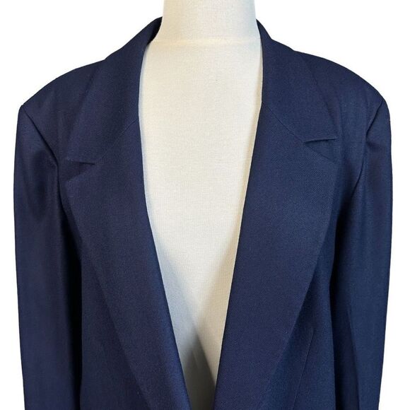 Pendleton 100% Virgin Wool Navy Blazer - Picture 5 of 8